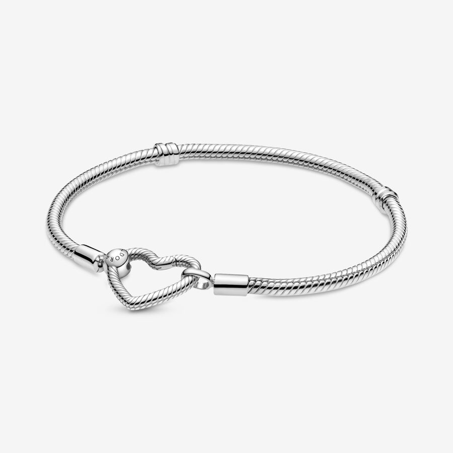 Pandora Moments Closure Snake Charms Silber | FKXBDR-596