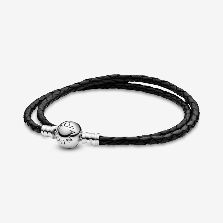 Pandora Moments Double Black Charms Silber | QSGZJV-516