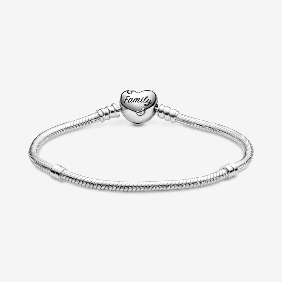 Pandora Moments Family Tree Clasp Snake Charms Silber | QHYNJW-297