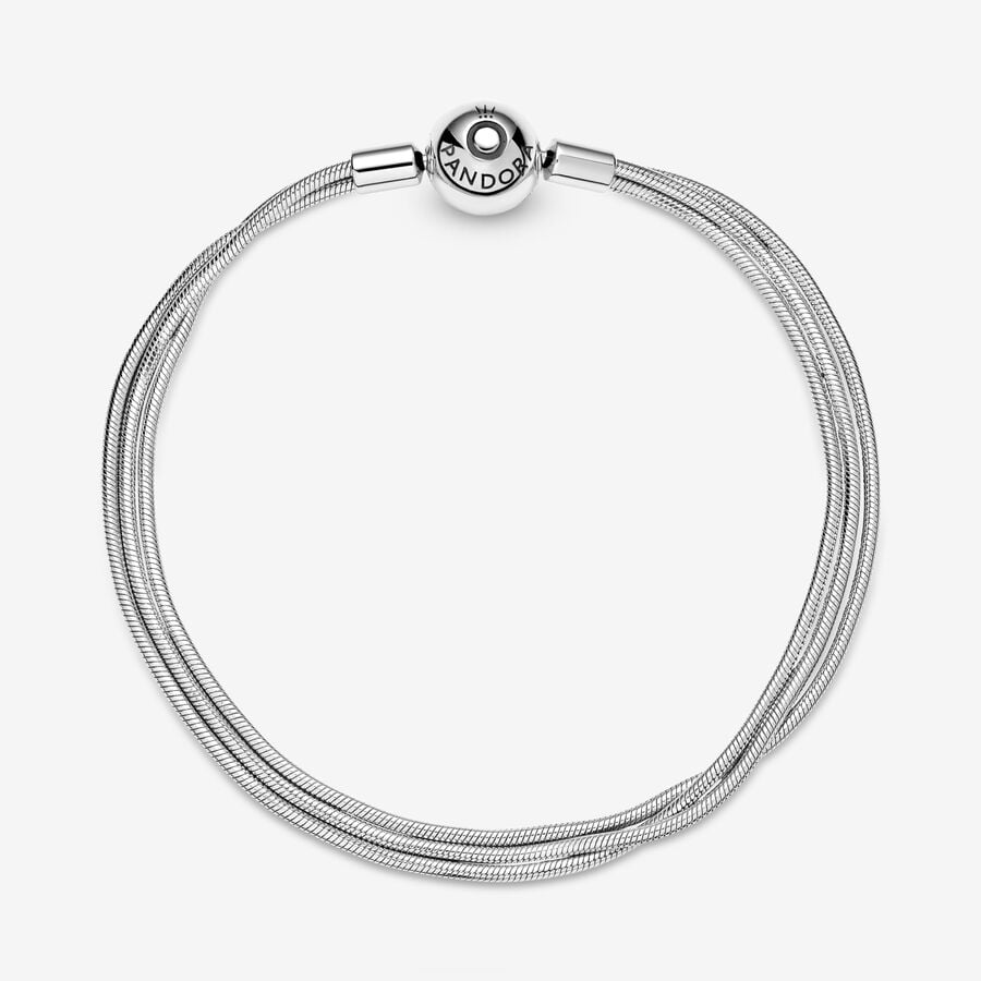 Pandora Moments Multi Snake Charms Silber | DBLYIN-127