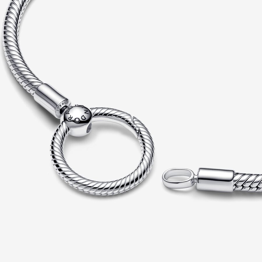 Pandora Moments O Closure Snake Charms Silber | ZLGSOV-127