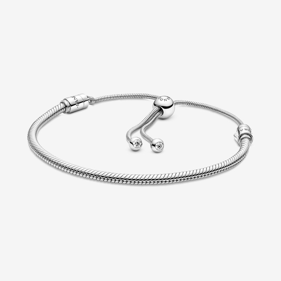 Pandora Moments Snake Slider Charms Silber | BSKVDN-859