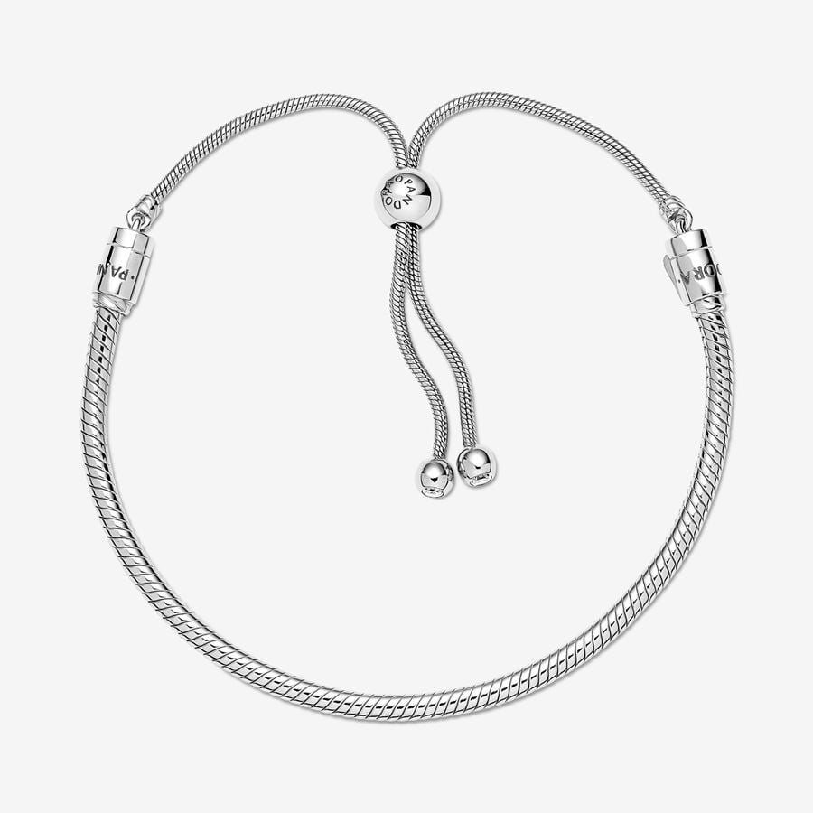 Pandora Moments Snake Slider Charms Silber | UKOWDJ-650