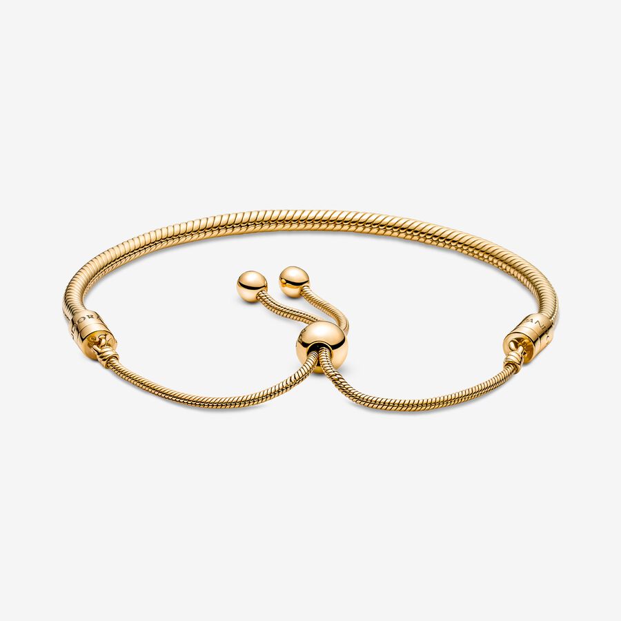 Pandora Moments Snake Slider Gleiten Gold | ZFTCJR-529