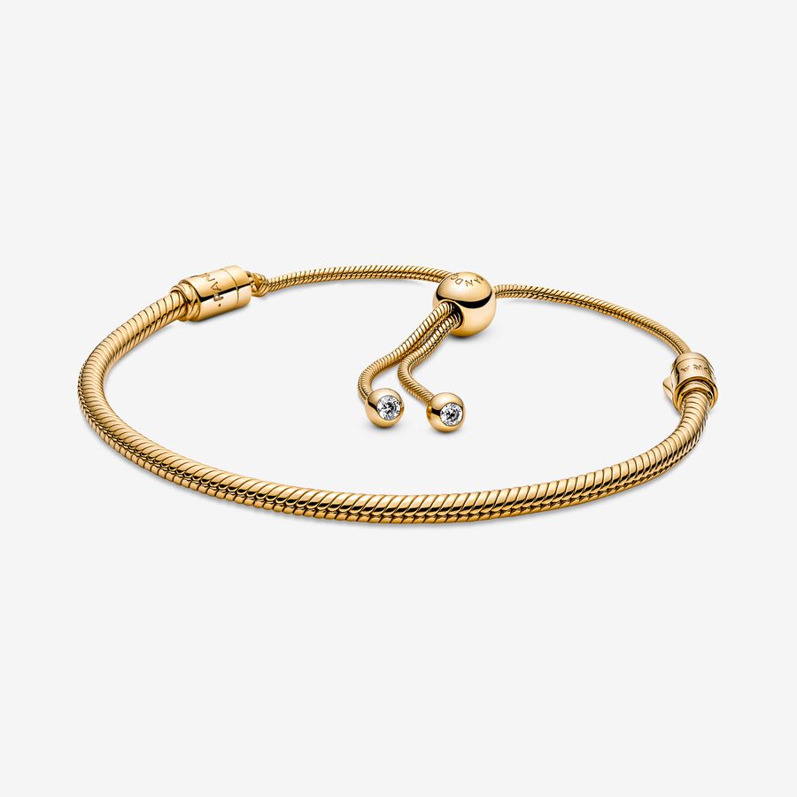 Pandora Moments Snake Slider Gleiten Gold | ZFTCJR-529