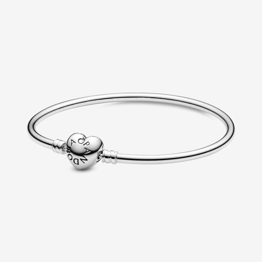 Pandora Moments with Logo Clasp Charms Silber | OWZEIY-963