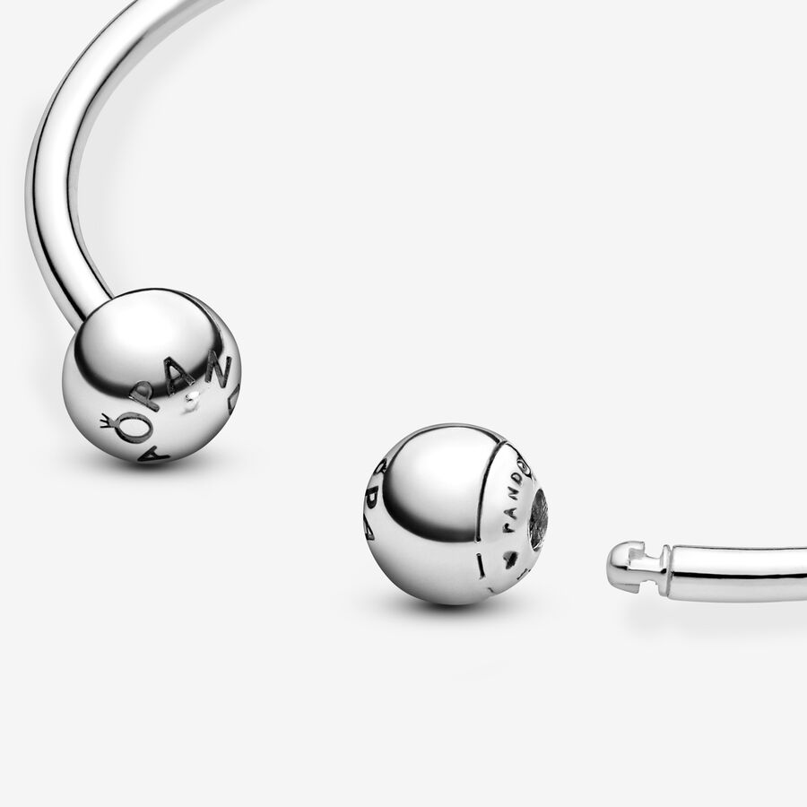 Pandora Open in Charms Silber | BXEAOT-267