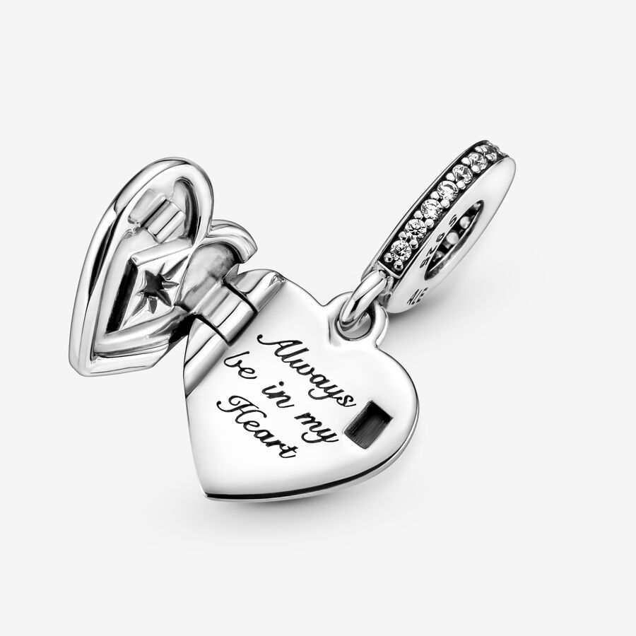 Pandora Openable Locket Baumeln Silber | HKIRQE-093