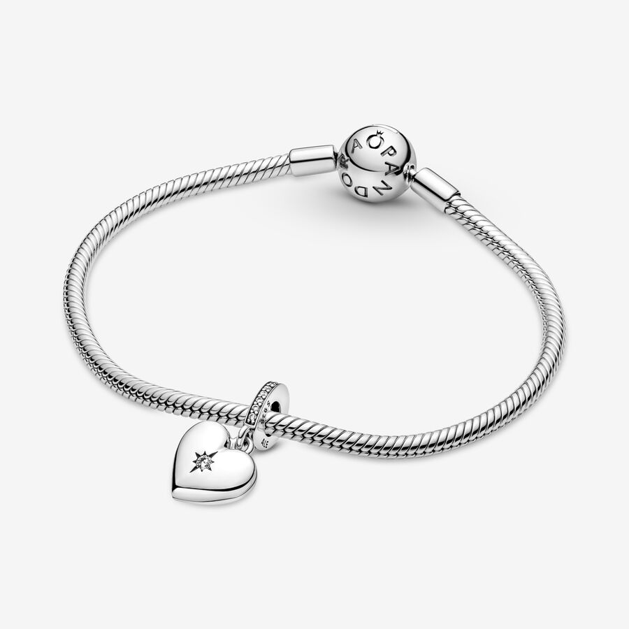 Pandora Openable Locket Baumeln Silber | HKIRQE-093