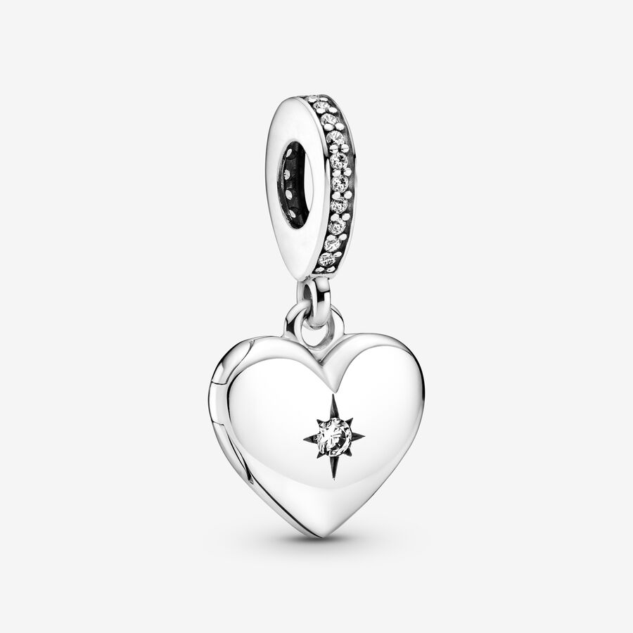 Pandora Openable Locket Baumeln Silber | HKIRQE-093