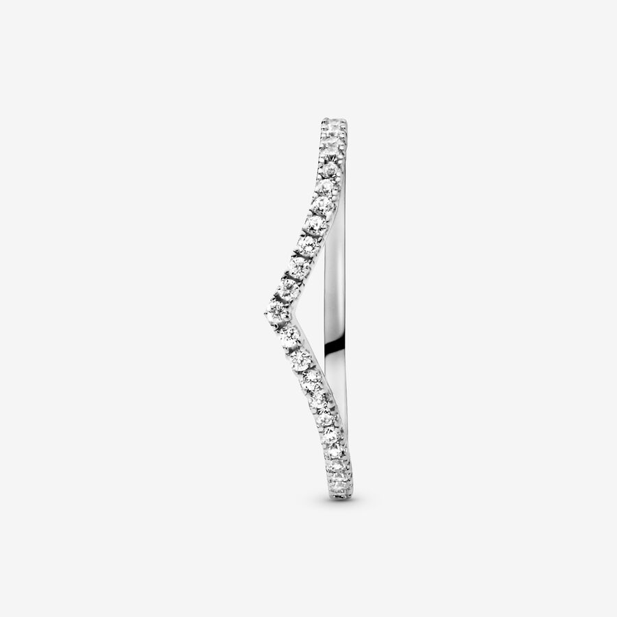 Pandora Shimmering Wish with Cubic Zirconia Herz Silber | NMBIVE-826