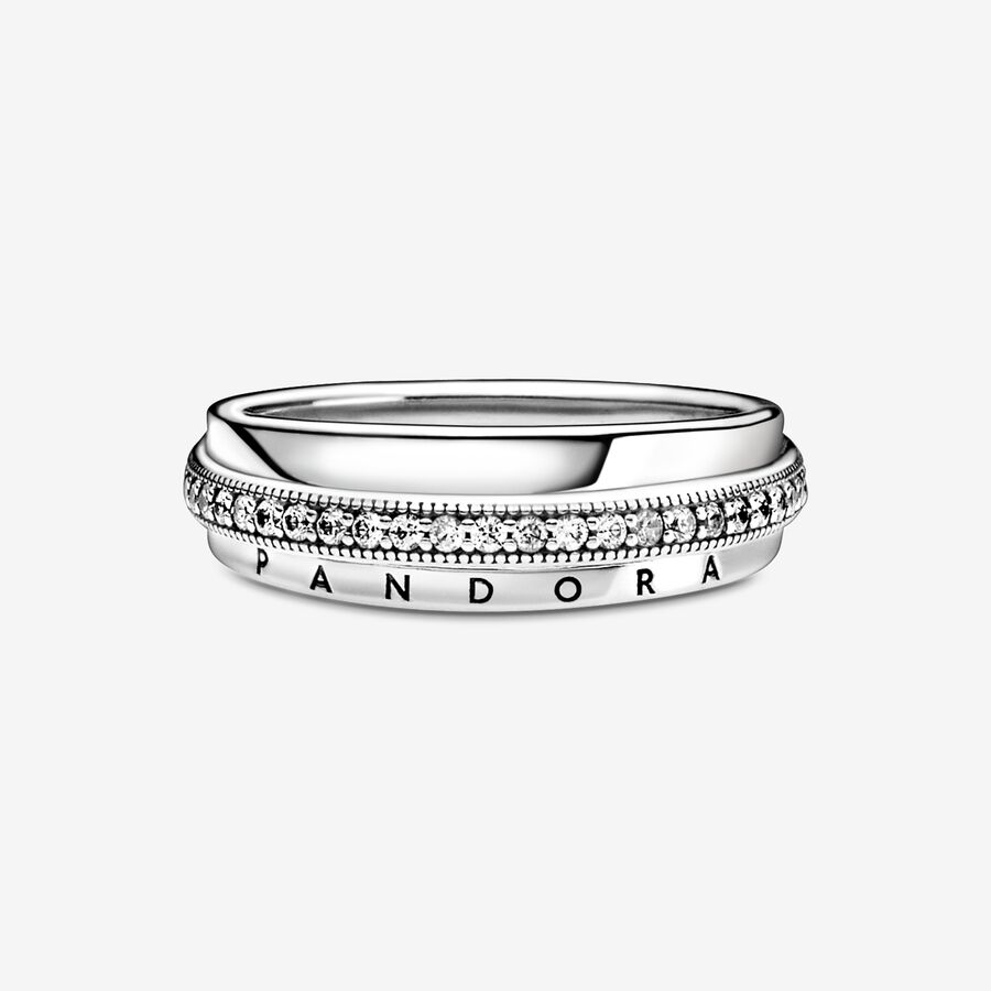 Pandora Signature Klassische Ring-sets Silber | AIQYKB-530