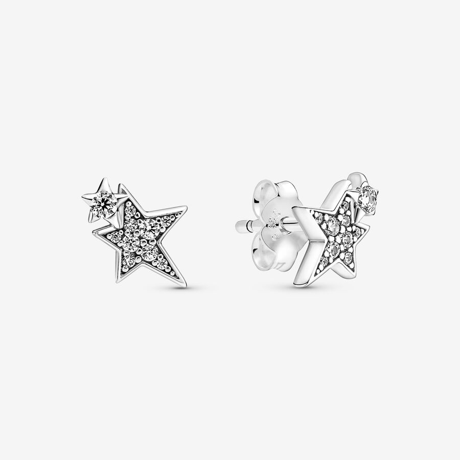 Pandora Sparkling Asymetric Star Gift Anhänger Mehrfarbig | WNAISM-891