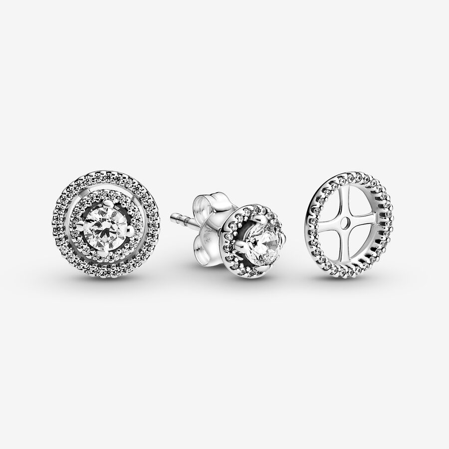 Pandora Sparkling Double Zucht Silber | LJZFKH-087