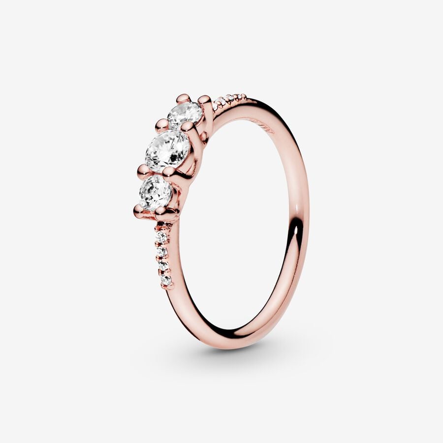 Pandora Sparkling Elegance Herz Rosa | LHMBEN-916