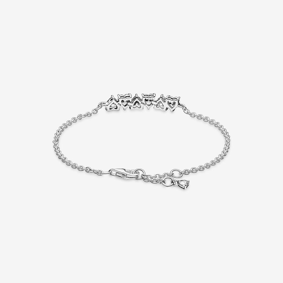 Pandora Sparkling Endless Hearts Non-Charms Silber | LZBQXU-570