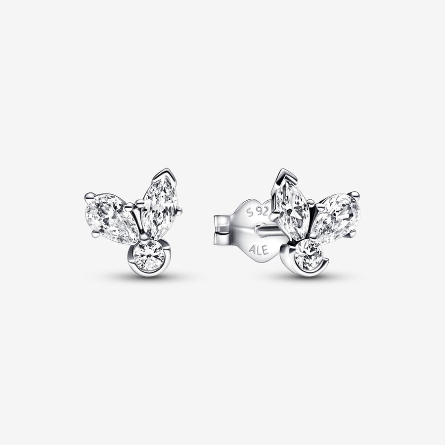 Pandora Sparkling Herbarium Cluster Zucht Silber | MLYGHF-426