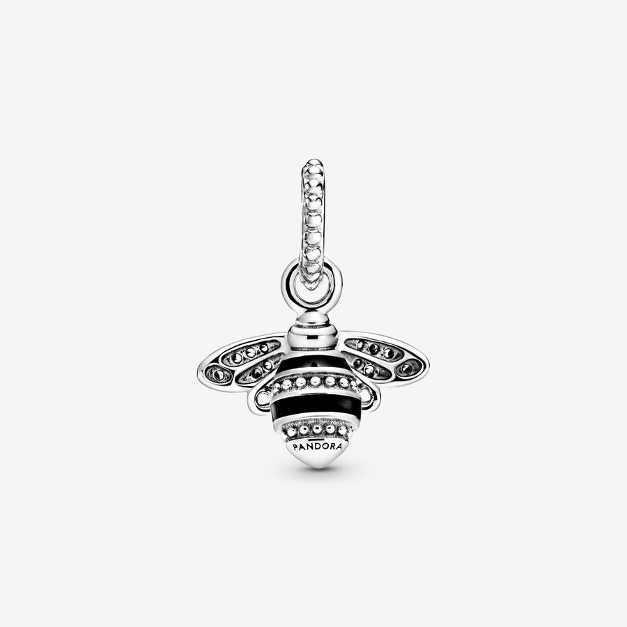 Pandora Sparkling Queen Bee Anhänger Silber | BPDOHK-031