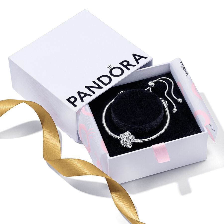 Pandora Sparkling Snowflake Charms Mehrfarbig | SBLTYW-536