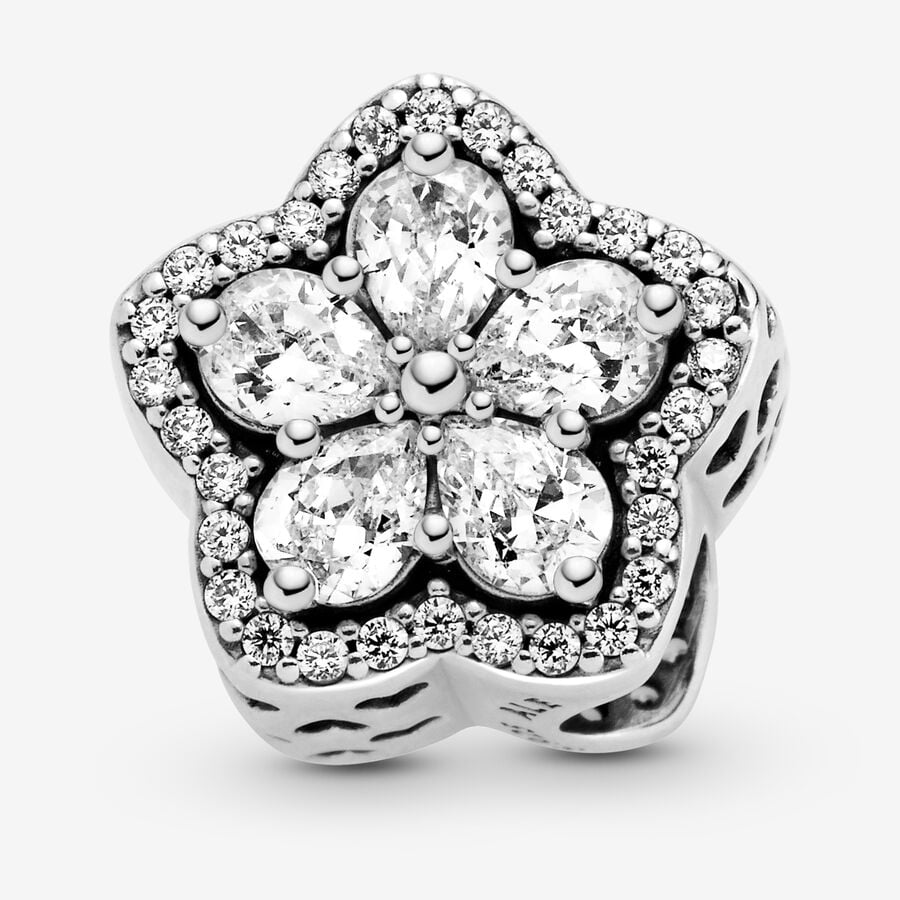 Pandora Sparkling Snowflake Charms Mehrfarbig | SBLTYW-536