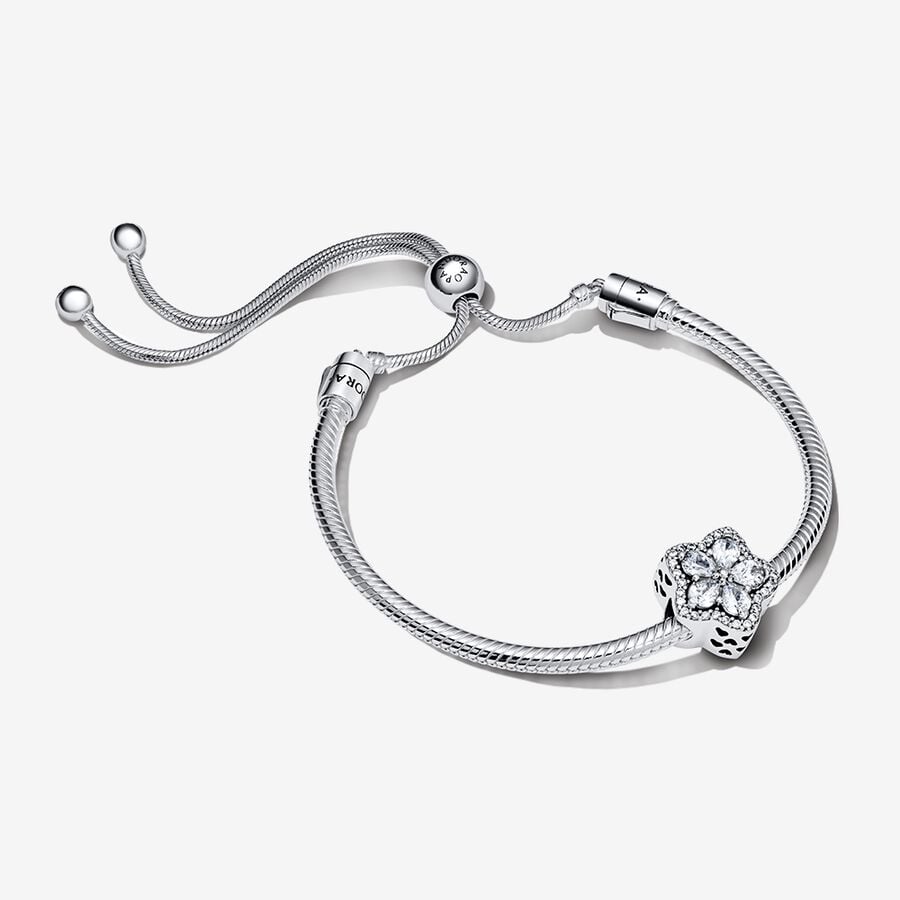 Pandora Sparkling Snowflake Charms Mehrfarbig | SBLTYW-536