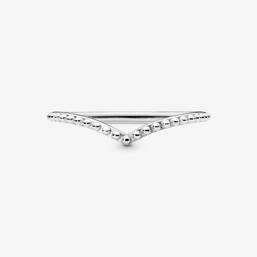 Pandora Sparkling Wishbone Stacking Ring-sets Silber | RLFIYK-069