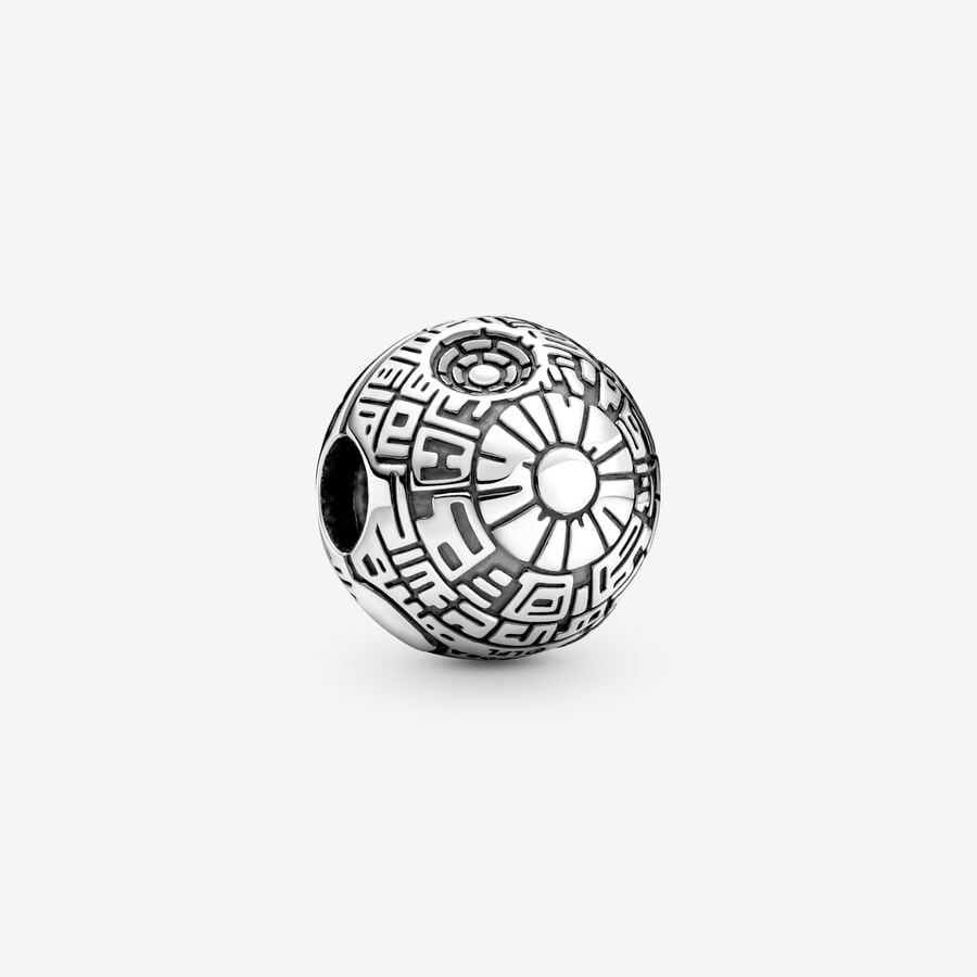 Pandora Star Wars Death Star Clip Klammern Silber | XLQRAV-623