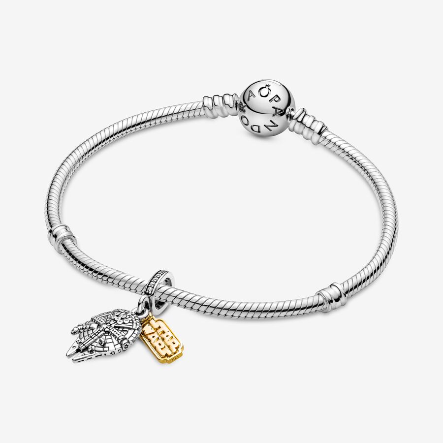 Pandora Star Wars Millennium Falcon Baumeln Two-tone | EWDSKH-754