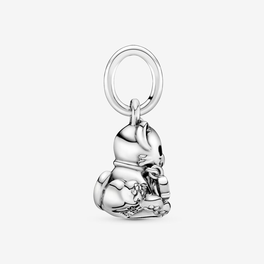 Pandora Sweet Cat Baumeln Silber | KRBAYD-879