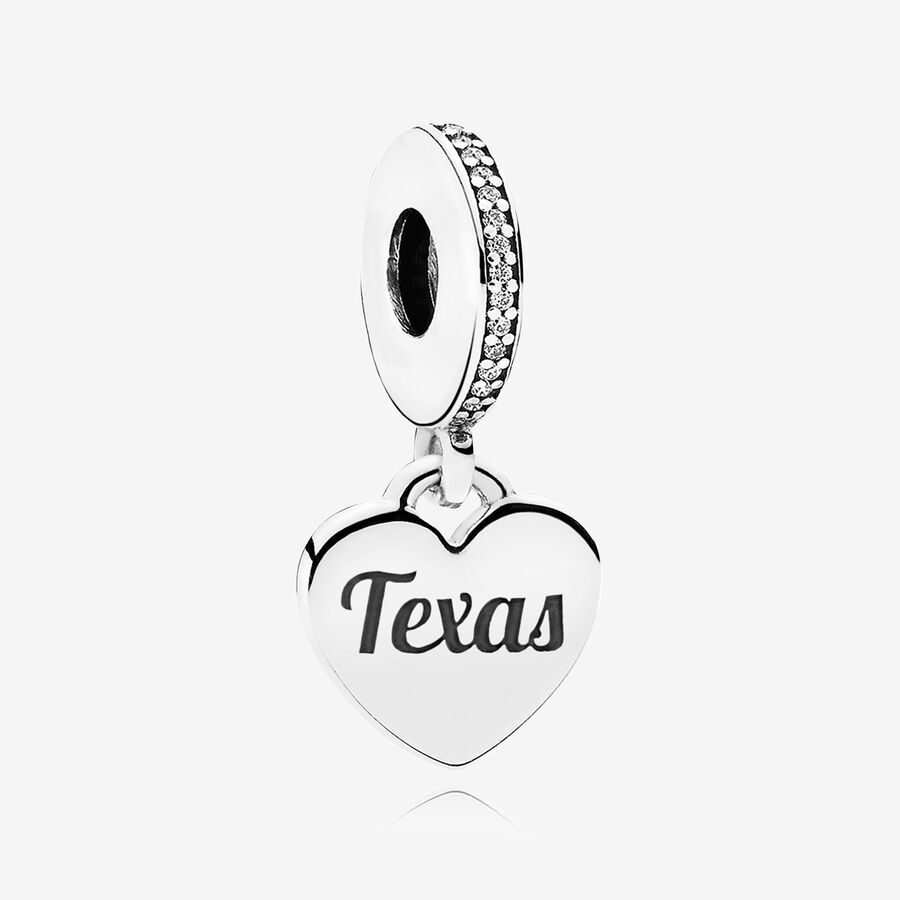 Pandora Texas Flag Charm Mixed Enamel Baumeln Silber | TGNXCA-657