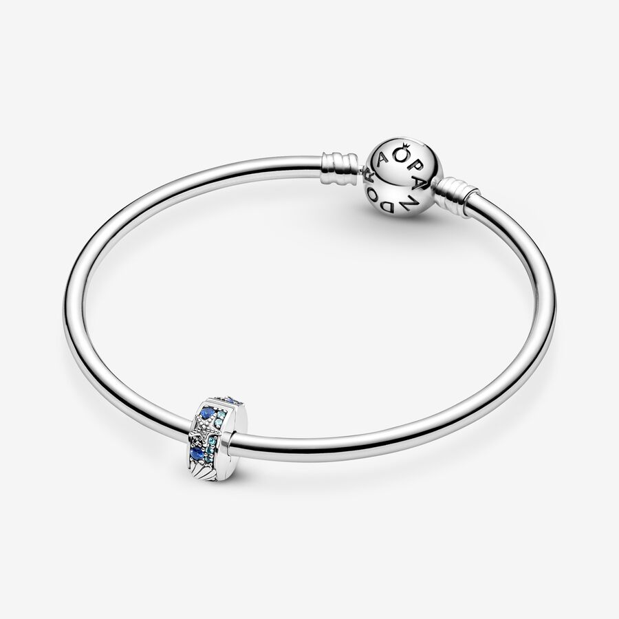 Pandora Tropical Starfish & Shell Clip Klammern Silber | KSOATY-583