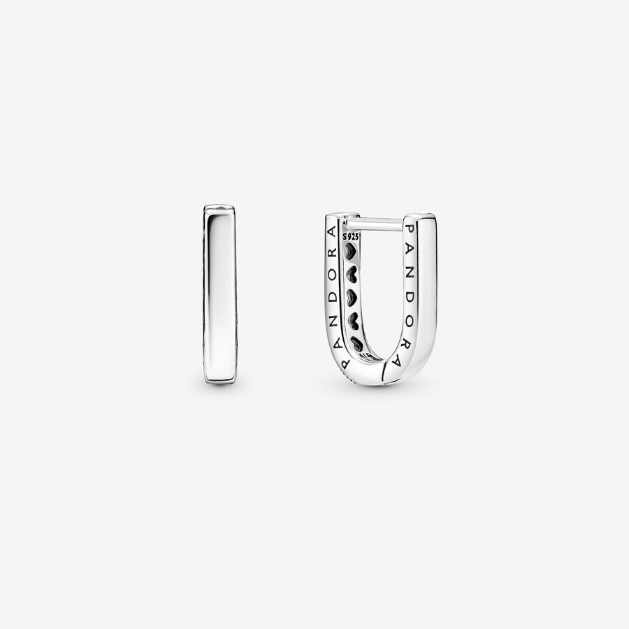 Pandora U-shaped Band Silber | OFJVDK-483