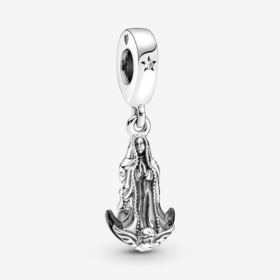 Pandora Virgin of Guadalupe Motif Charms Silber | XYNAUL-952