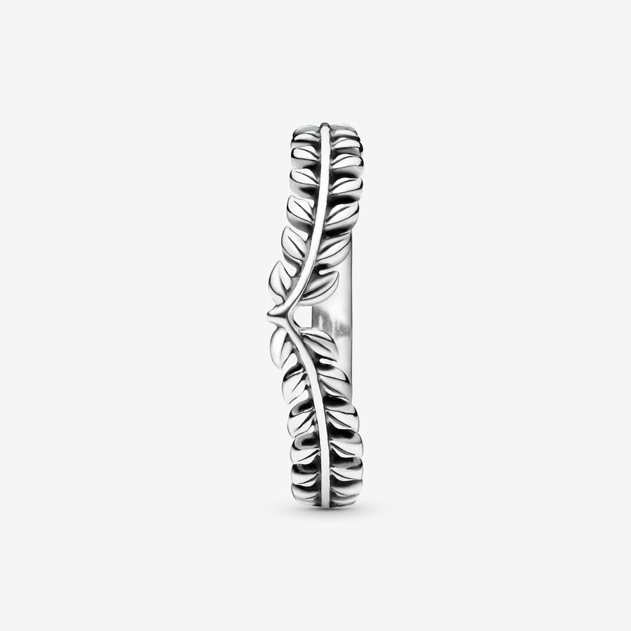 Pandora Wheat Grains Wishbone Stapelbar Silber | VLUNFT-206