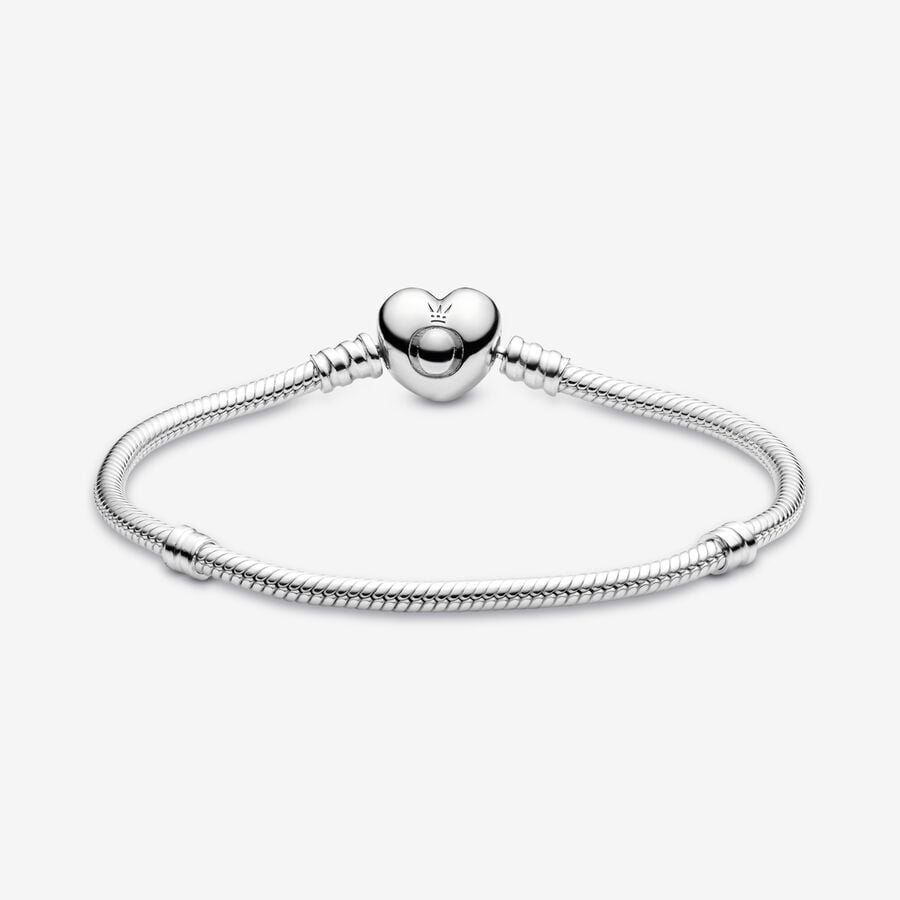 Pandora with Clasp Charms Silber | VIEMQK-634