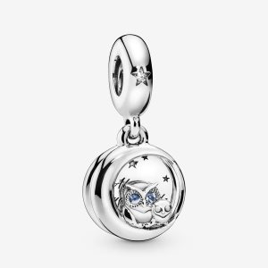 Pandora Always by Your Side Owl Baumeln Silber | FIAXSH-910