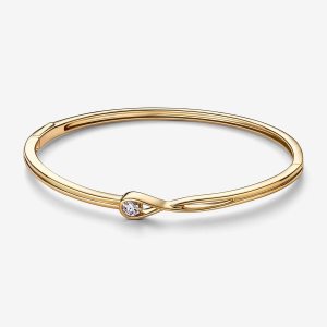 Pandora Brilliance 0.25 ct tw Armreifen Gold | TRPLUC-532