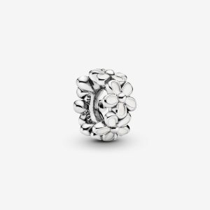 Pandora Daisy Flower Abstandshalter Silber | CSZFRA-082