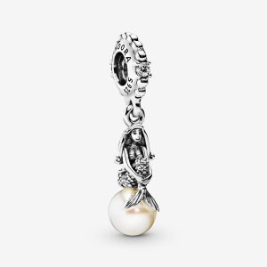 Pandora Disney Luminous Ariel Baumeln Silber | XMPCQK-283