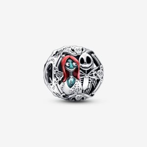 Pandora Disney The Nightmare Before Christmas Charms Silber | XPMUQT-532