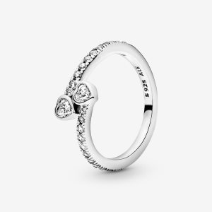 Pandora Forever Hearts with Cubic Zirconia Herz Silber | VOSZEJ-648