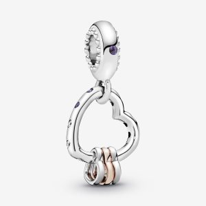 Pandora Full of Hearts Baumeln Two-tone | YDSTKF-648