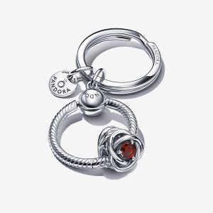 Pandora January Birthday Key Charms Mehrfarbig | LIVPDM-694