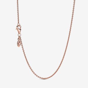 Pandora Klassische Cable Charms Rosa Gold | LHEWCS-249