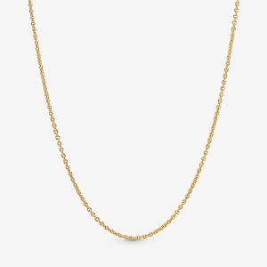 Pandora Klassische Cable Kette Gold | TFKBNG-063