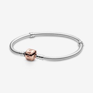 Pandora Moments Snake Charms Two-tone | HTWLQX-413