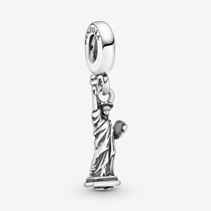 Pandora New York Statue of Liberty Baumeln Silber | OLZVFR-039