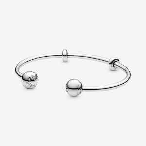 Pandora Open in Charms Silber | BXEAOT-267