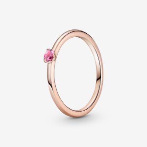 Pandora Pink Solitär Rosa Gold | OFSBLM-039