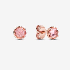 Pandora Pink Sparkling Crown Zucht Rosa Gold | BSPRGW-610